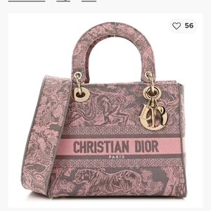 Dior Pink Tote Bag